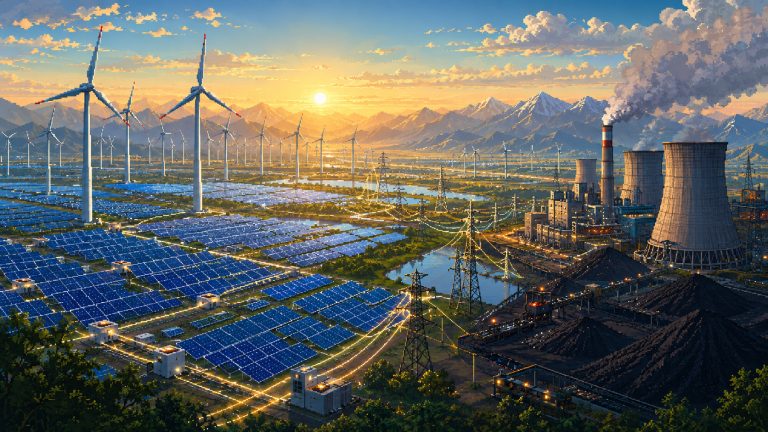 Китай одновременно строит ВИЭ и планирует уголь до 2030 года. Как устроена крупнейшая энергосистема мира